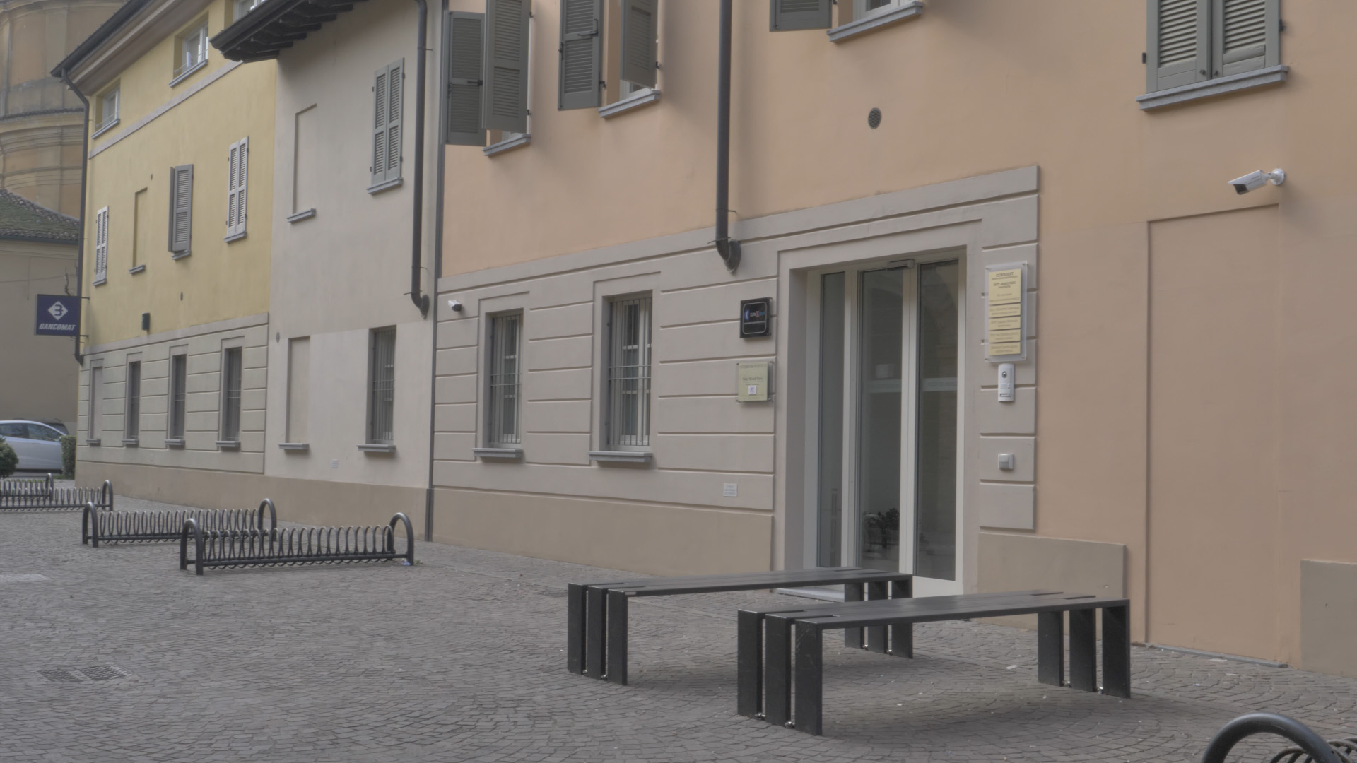 Esterno della sede dello studio Clinixdent a Romanengo